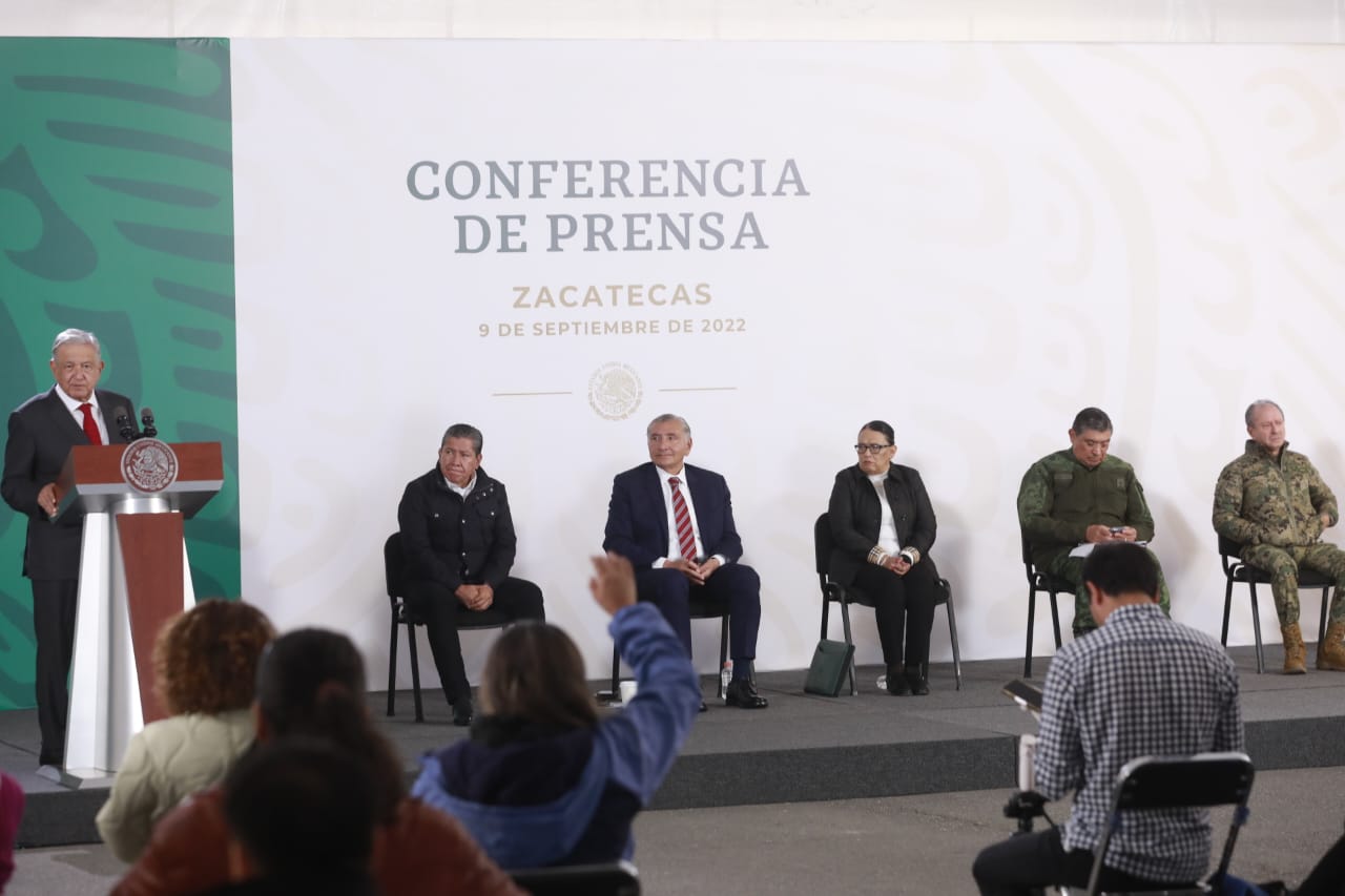 AMLO y Adán Augusto -conferencia-prensa-zacatecas
