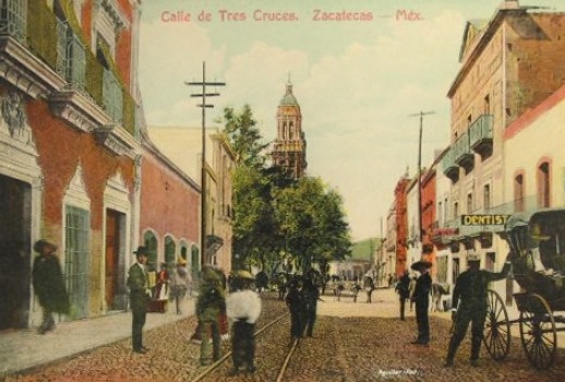 Calle de las Tres Cruces Zacatecas